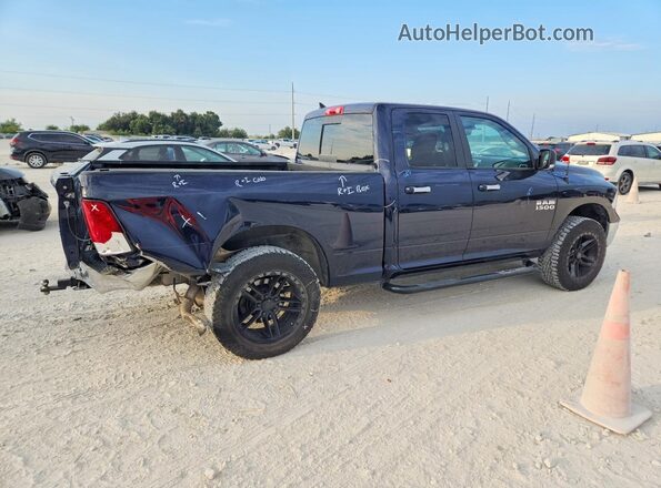 1C6RR7GG1JS311779 2018 RAM 1500 Blue Tył prawy