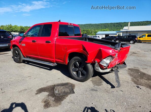 1C6RR7GT1GS123317 2016 RAM 1500 Red Հետևի ձախ