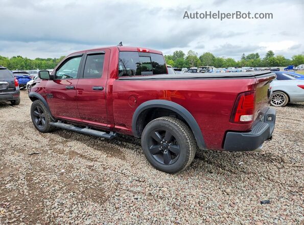 1C6RR7GT1LS151323 2020 RAM 1500 Maroon Trasero izquierdo