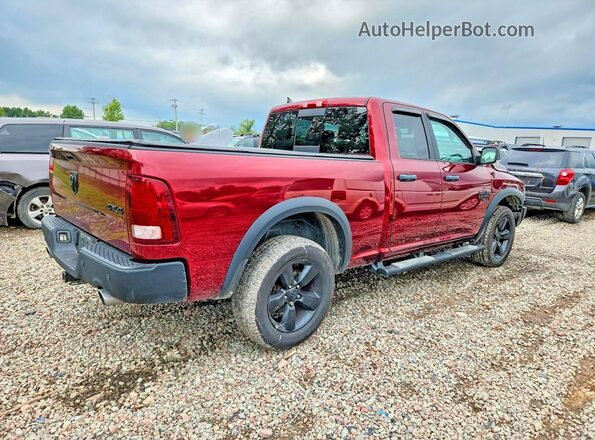 1C6RR7GT1LS151323 2020 RAM 1500 Maroon Trasero derecho