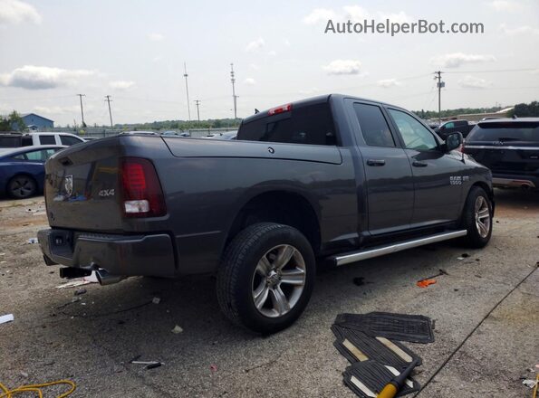 1C6RR7HT5GS325723 2016 RAM 1500 Gray Rear right