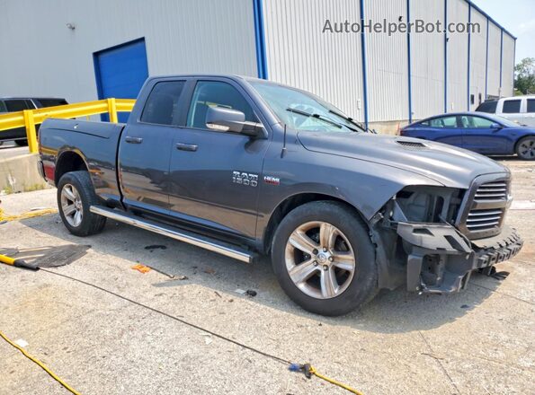 1C6RR7HT5GS325723 2016 RAM 1500 Gray Front right