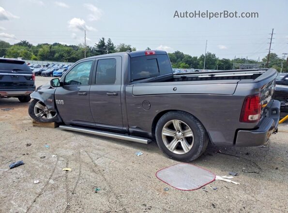 1C6RR7HT5GS325723 2016 RAM 1500 Gray Rear left