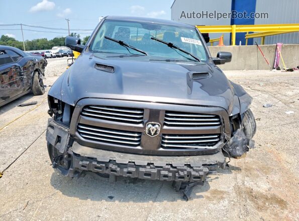 1C6RR7HT5GS325723 2016 RAM 1500 Gray Front view