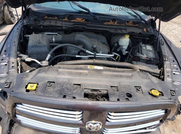 1C6RR7HT5GS325723 2016 RAM 1500 Gray Rear interior view