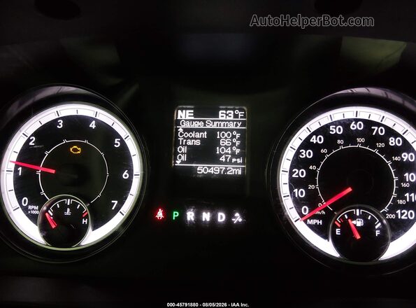 1C6RR7KG2JS294224 2018 RAM 1500 White Vista de los asientos traseros