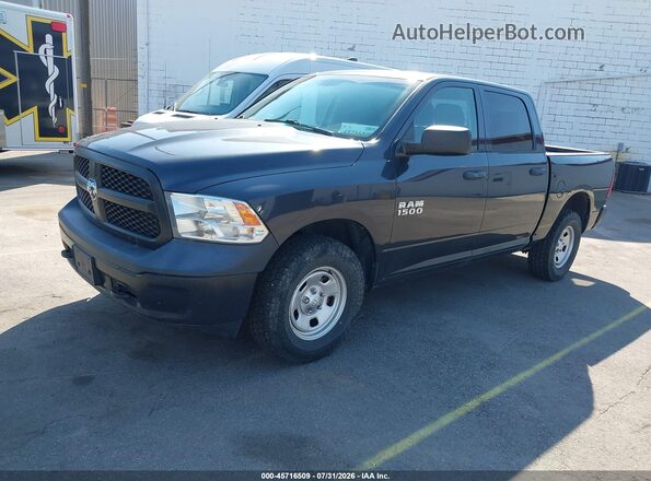 1C6RR7KG3HS599077 2017 RAM 1500 Gray წინა მარცხენა ხედი სამი მეოთხედიდან