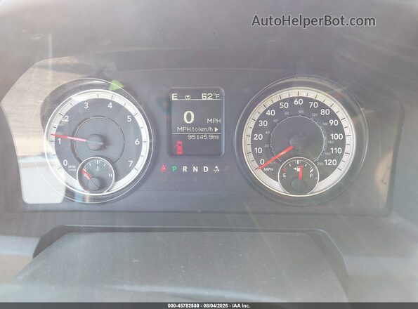 1C6RR7KG4GS348972 2016 RAM 1500 Blue Вид задніх сидінь