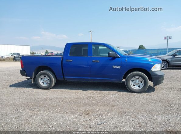 1C6RR7KG4GS348972 2016 RAM 1500 Blue Вид задньої частини салону