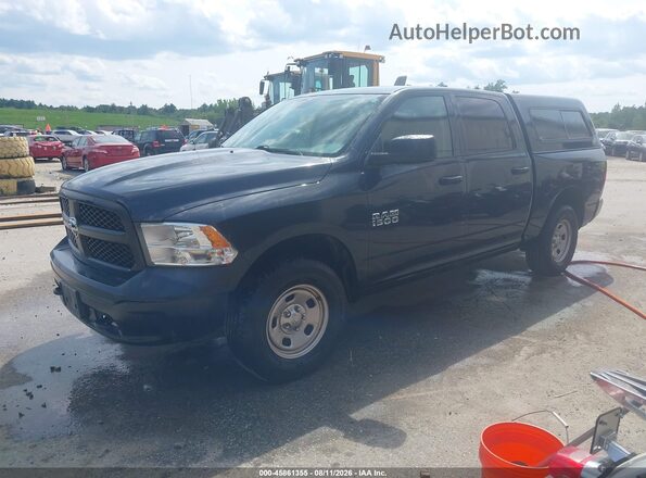 1C6RR7KG4JS297271 2018 RAM 1500 Black Передня ліва чверть