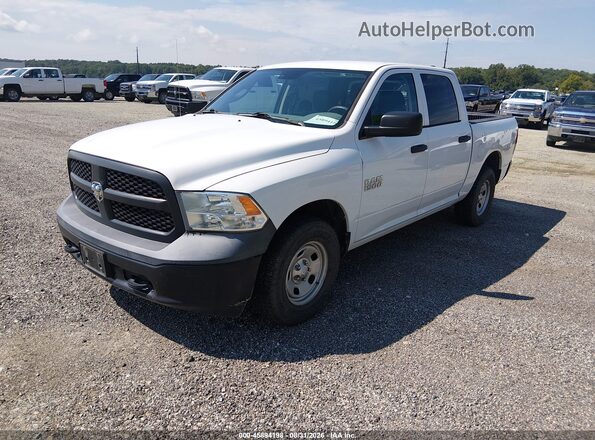 1C6RR7KG4JS300489 2018 RAM 1500 White Przód lewy