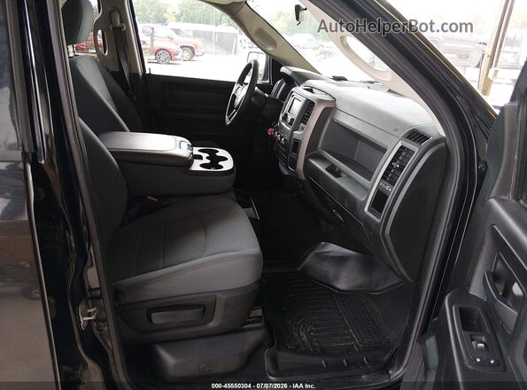 1C6RR7KG9KS658320 2019 RAM 1500 CLASSIC Black Вид салону спереду