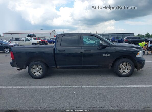 1C6RR7KGXHS822330 2017 RAM 1500 Black უკანა სალონის ხედი