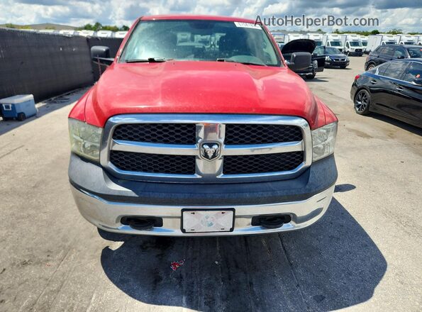 1C6RR7KM5JS277309 2018 RAM 1500 Red წინა ხედი