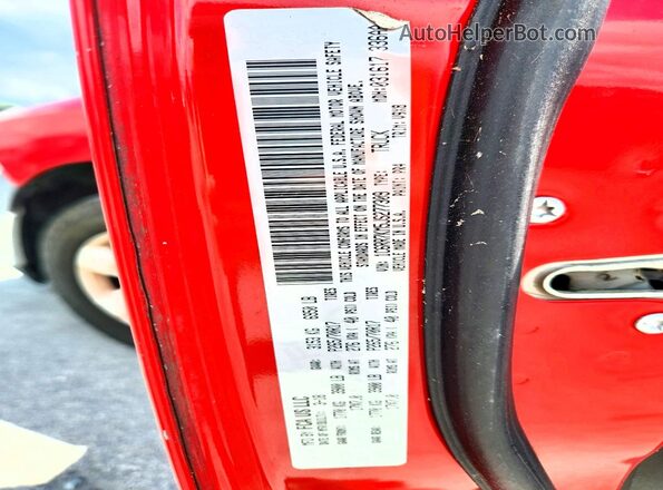 1C6RR7KM5JS277309 2018 RAM 1500 Red ძრავის განყოფილების ხედი