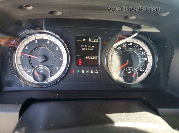 1C6RR7KT0GS110601 2016 RAM 1500 Blue Widok zestawu wskaźników