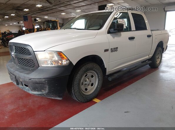 1C6RR7KT5JS319100 2018 RAM 1500 White Vista tres cuartos delantera izquierda