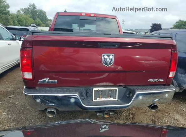 1C6RR7LM0HS878667 2017 RAM 1500 Red უკანა ხედი