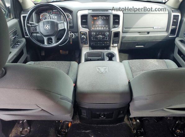 1C6RR7LM0HS878667 2017 RAM 1500 Red წინა პანელის ხედი