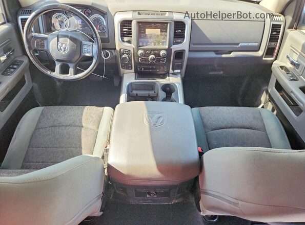 1C6RR7LM3GS346022 2016 RAM 1500 White Առջևի վահանակի տեսք