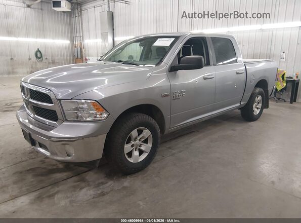 1C6RR7LT0KS611981 2019 RAM 1500 CLASSIC Gray წინა მარცხენა ხედი სამი მეოთხედიდან