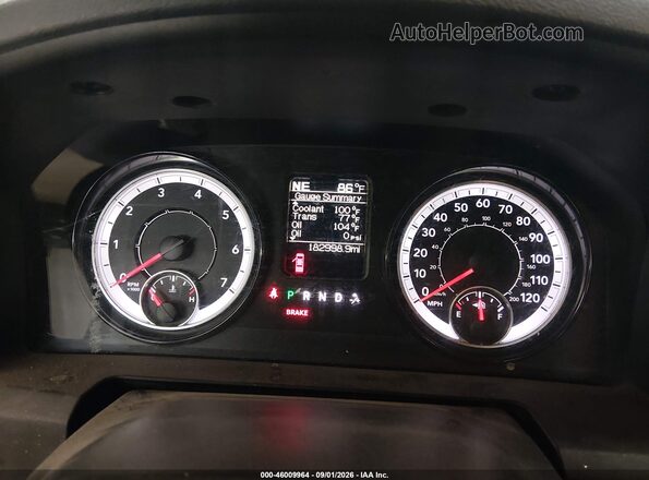 1C6RR7LT0KS611981 2019 RAM 1500 CLASSIC Gray უკანა სავარძლების ხედი