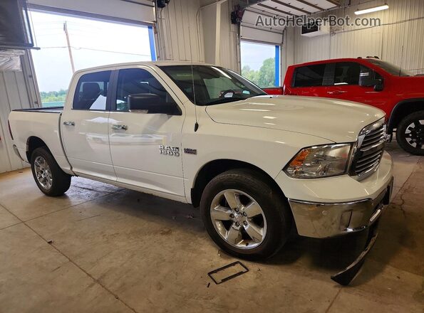 1C6RR7LT1JS268242 2018 RAM 1500 White Delantero derecho