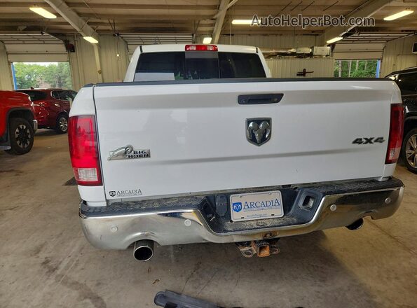 1C6RR7LT1JS268242 2018 RAM 1500 White Vista trasera