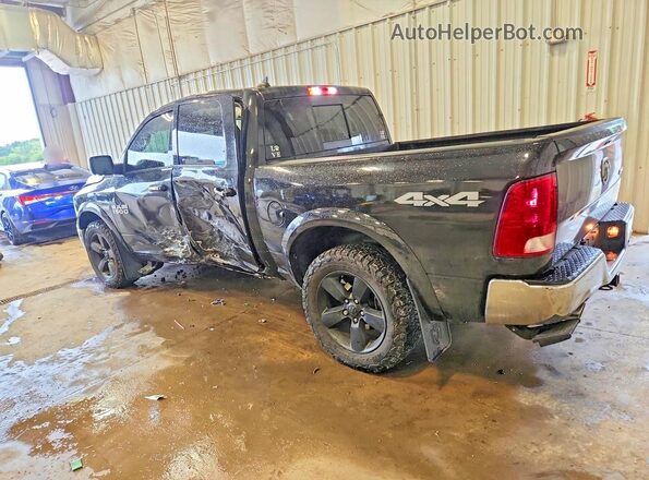1C6RR7LT6JS179508 2018 RAM 1500 Black Tył lewy