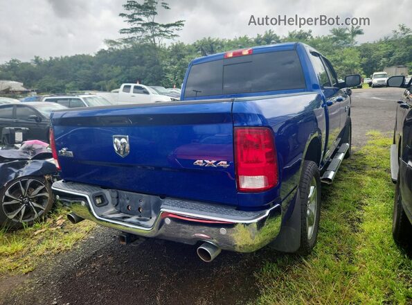 1C6RR7LT6JS322215 2018 RAM 1500 Blue Tył prawy