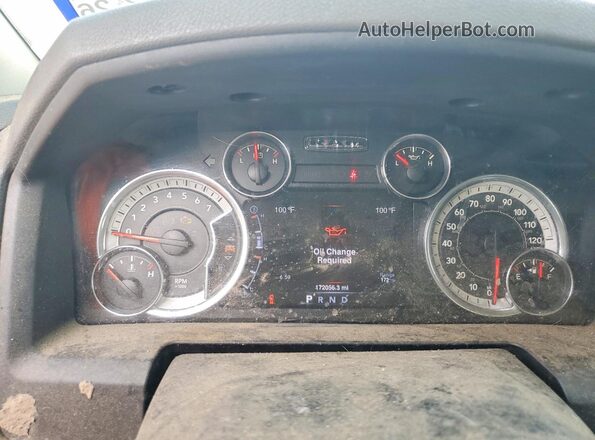 1C6RR7LT9GS329670 2016 RAM 1500 White Սարքավորումների վահանակի տեսք