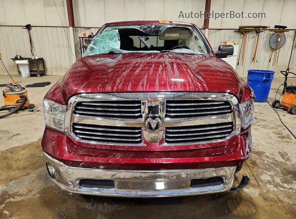 1C6RR7LT9HS829376 2017 RAM 1500 Maroon წინა ხედი