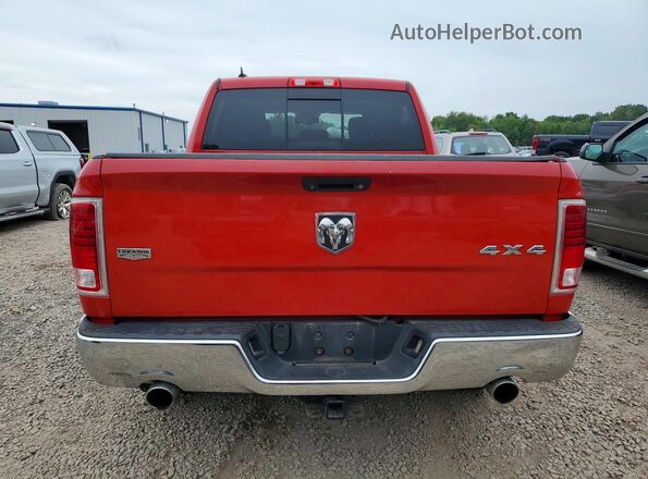 1C6RR7NT4GS151597 2016 RAM 1500 Red Widok z tyłu
