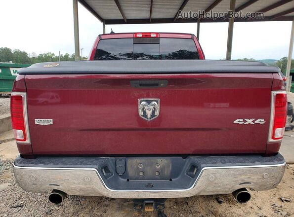 1C6RR7NT5JS164270 2018 RAM 1500 Maroon Rear view