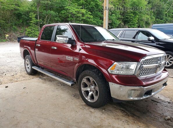 1C6RR7NT5JS164270 2018 RAM 1500 Maroon Front right