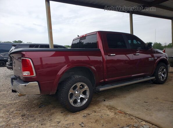 1C6RR7NT5JS164270 2018 RAM 1500 Maroon Rear right