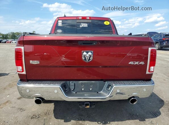 1C6RR7NT6HS800933 2017 RAM 1500 Красный Вид сзади