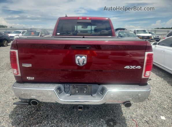 1C6RR7NT7HS815392 2017 RAM 1500 Maroon Հետևի տեսք