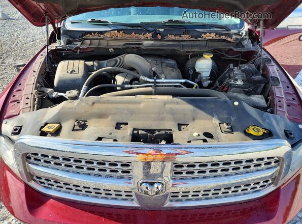 1C6RR7NT8HS587743 2017 RAM 1500 Burgundy Սալոնի հետևի տեսք