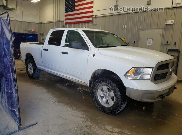 1C6RR7ST8KS580464 2019 RAM 1500 White Передня права чверть