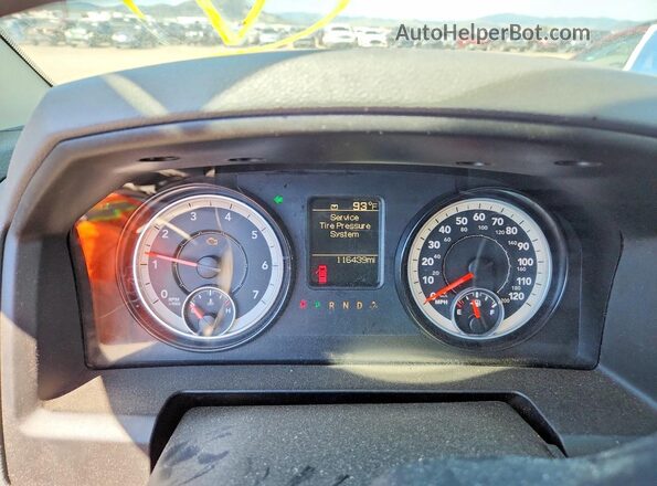 1C6RR7STXHS643105 2017 RAM 1500 Black Սարքավորումների վահանակի տեսք