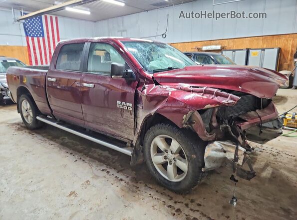 1C6RR7TM3GS212966 2016 RAM 1500 Burgundy Front right
