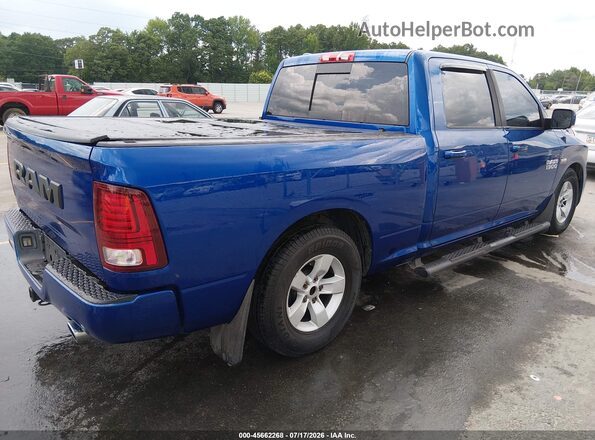 1C6RR7UT3GS347239 2016 RAM 1500 Blue Задня права чверть
