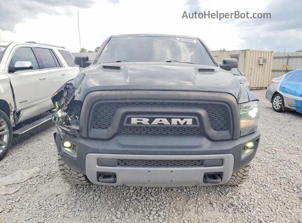 1C6RR7YT1JS227649 2018 RAM 1500 Black Widok z przodu
