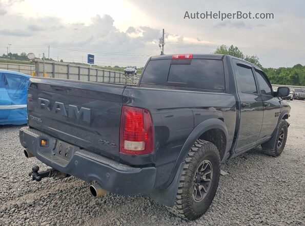 1C6RR7YT1JS227649 2018 RAM 1500 Black Tył prawy