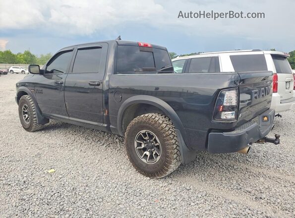 1C6RR7YT1JS227649 2018 RAM 1500 Black Tył lewy