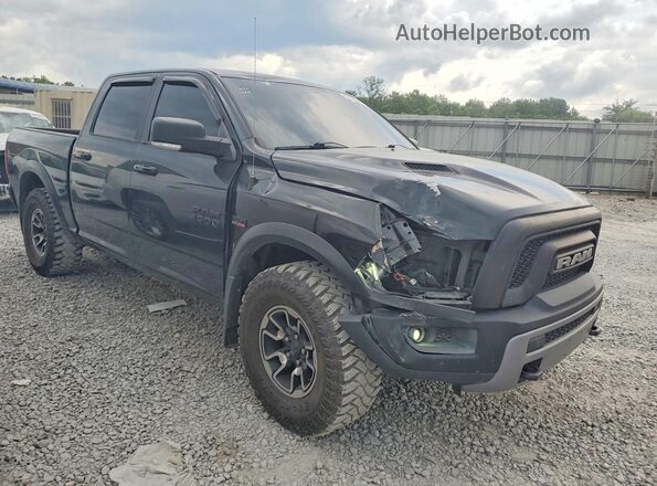 1C6RR7YT1JS227649 2018 RAM 1500 Black Przód prawy