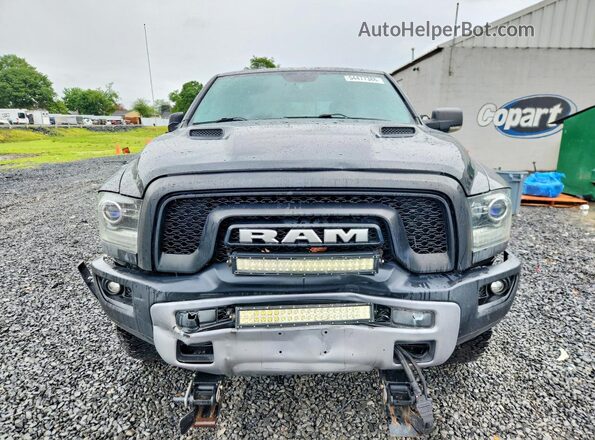 1C6RR7YT8GS118386 2016 RAM 1500 Black წინა ხედი