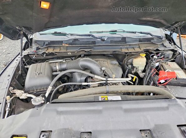 1C6RR7YT8GS118386 2016 RAM 1500 Black უკანა სალონის ხედი
