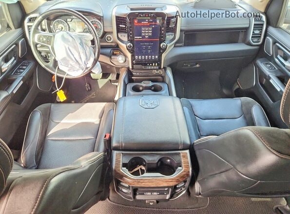 1C6RREJT3KN769074 2019 RAM 1500 Charcoal Առջևի վահանակի տեսք